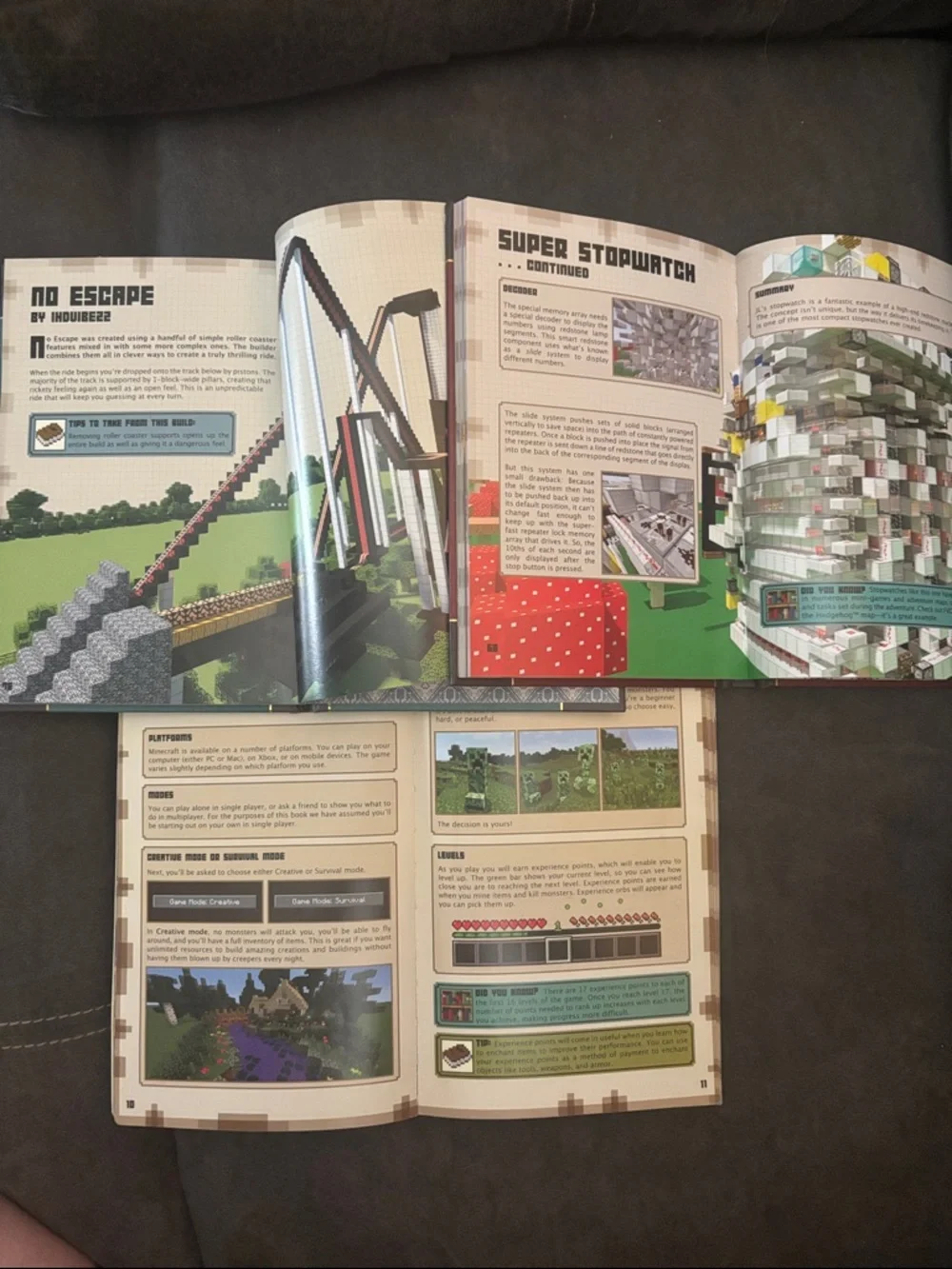 Essential Minecraft Handbook - Green, Construction & Redstone Set
